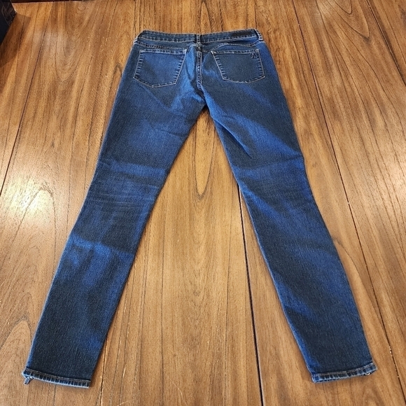 articles of society zipper ankle low rise blue skinny jeans 26 - Picture 12 of 14